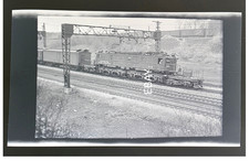 c1940s Cleveland Union Terminal NYC P-1a #213 Electric Locomotive Photo Negative picture
