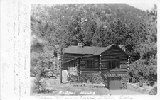 H12/ Green Mountain Falls Colorado RPPC Postcard 1940 Restful Hours Lodge picture