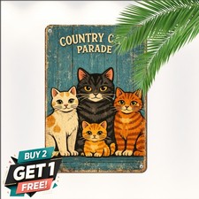 vintage cat illustration four cats group portrait distressed picture