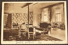 Postcard 1934: Bad Eilsen bathing hotel tea salon Schaumburg hotel restaurant inn picture