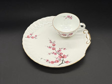 VTG Celebrate Peach Blossom Snack Set / Plate Replacement Select Item picture