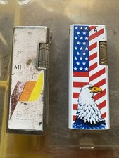 2 Vintage Thumb Roller Lighters picture