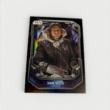 2026 Topps Chrome Star Wars Cosmic Crystals Han Solo Insert Card COS-12 picture