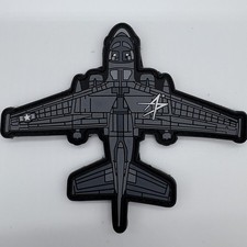 Lockheed Martin® S-3 Viking™ Silhouette PVC Patch, 5 in, Hook and Loop picture