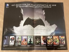 Batman v Superman 2016 Print Ad / poster vintage film promo art DC Snyder movie picture