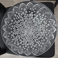 Lalique Roscoff Koi Fish & Bubbles Large Dish Perfect Condition picture