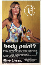Vintage 1976 1977 Sexy auto parts original color ad picture