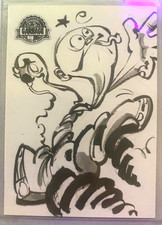 Topps 2023 Garbage Pail Kids Lowell Isaac Sketch Card 1/1 GPK picture