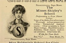 The Misses Shipley’s School 1905 VTG Print Ad Bryn Mawr Pennsylvania Education  picture