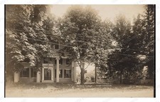 Hopkinton Massachusetts 1910 Spillane Lodge Columned House Standard Postcard picture