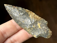 EXCEPTIONAL ALABAMA LITTLE BEAR CREEK POINT ARROWHEAD AUTHENTIC ARTIFACT GA picture
