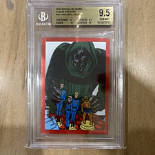 Doctor Doom Gem Mint BGS 9.5 TWO PRISTINE SUBS (Dr Doom) (LIKE PSA 10) DOOMSDAY picture