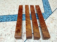 This 4 pieces of thuya burl wood, the size of the piece 30X3.2X3.2 cm picture