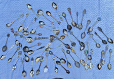 Vintage Souvenir Spoon Lot 50+ Premium Spoons Global Locations picture