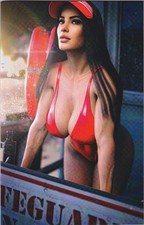 M House Peyton Blue 1 Melinda Lifeguard Baywatch Nice Virgin Variant NM+ picture