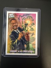 2026 Topps Mars Attacks Xmas Will Smith Caught In The Crossfire SP 🔥🔥🔥 picture