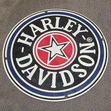 Harley Davidson Fat Boy Cap Metal Sign Ande Rooney Wall Garage Man Cave Decor picture