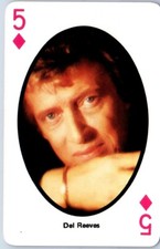 Del Reeves The Best of Country Playing Trading Card 1982 picture