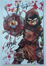 D'ORC #1 3RD PRINT BATTLE DAMAGED VIRGIN SIGNED BY TYLER KIRKHAM BRETT BEAN 2026 picture