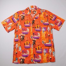 Disney WonderGround Star Wars Shirt Mens Medium SHAG A Wretched Hive Aloha NWT picture