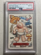 2025 topps worst of gpk 40th anniversary DOTTED LIONEL 1/1  PSA  picture