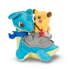 Pokemon Lapras Pikachu Riding Plush 15