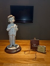 Vintage 1998 Armani First Communion RARE Figurine Statue Made In Italy w/ COA picture