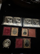 Antique Pictures Frame Folding Hinged Victorian 24 K Gold Trim Floral Design  picture
