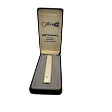 Slim Colibri Electro-Quartz Gold-Tone Lighter New In Box & Instruction Manual picture