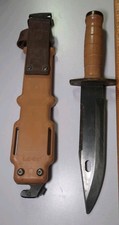 Rare HTF 2000s Lan-Cay EOD M11 Desert Tan USMC Marine Combat Survival Knife picture