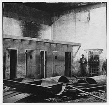 Photo:Alexandria Virginia 1861 Slave Pen Interior Civil War Stereograph picture