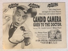 Candid Camera Goes To The Doctor Peter Funt Vintage Print Ad Advertisement Tpa31 picture