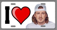 L@@K Morgan Wallen License Plate Vanity Auto Tag Room Sign picture