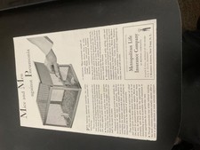 Vintage Magazine Advertisement from YESTER-YEAR  1940 METROPOLITAN LIFE INS. picture