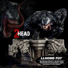 1/6 33CM Venom Spiderman Model Unpainted 3d Print GK Statue Unassembled Figure picture