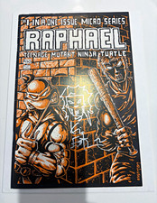 Raphael #1 1985 TMNT Signed/Sketched by Kevin Eastman & signed Peter Laird picture