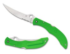 Spyderco C17PSGR Catcherman 2024 Sprint Run LC200N Salt Knife Green FRN picture