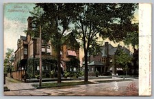 Postcard MNC Union Street Schenectady New York NYWm. J Gleason Stationer c1907 picture