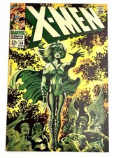 X-MEN #50 1968 7.5 VF- 🔑 1st Sterenko X-MEN Logo 2nd Polaris Lorna Dane picture