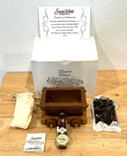 NEW VINTAGE RARE SNOW WHITE & SEVEN DWARFS LE 15/2000 MUSICAL WATCH MINING CART picture