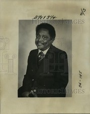 1977 Press Photo Melvin Bush, Former Municipal Development Specialist picture