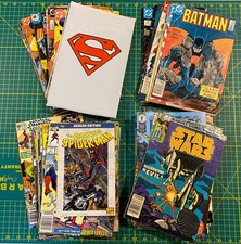Marvel DC Comic Lot Spider-Man Batman Superman Thor Star Wars Key picture