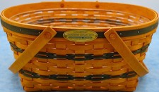 Longaberger 1996 Traditions Collection Community Basket w/Box, Liner & Protector picture