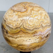 Natural thousand-layer agate crystal ball healing 2860G (6.3LB) picture