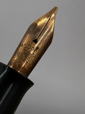 Vintage MOORE'S MANIFLEX 14k Gold Fountain Pen Celluloid Body No Cap picture