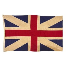 Vintage Cotton First Union Jack Flag Old Cloth United Kingdom British UK Art picture