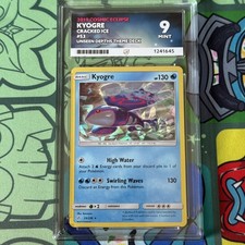 Pokemon TCG | Ace 9 Kyogre 53/236 Cosmic Eclipse Cracked Ice Holo Promo Low Pop picture