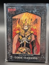 2022 Fleer Ultra Midnight Sons Comic Clippings /40 - SICK MIGHTY THOR CUT picture