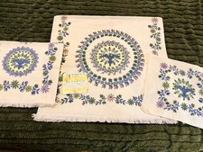 Vintage 70s Cannon Royal Family Towel Set 3 Pc 1976 Bicentennial Unused W/Tag picture