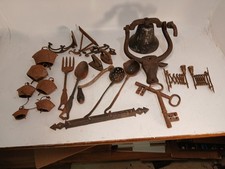 Interesting Estate Lot Of Old Metal Objects Found In A Box picture